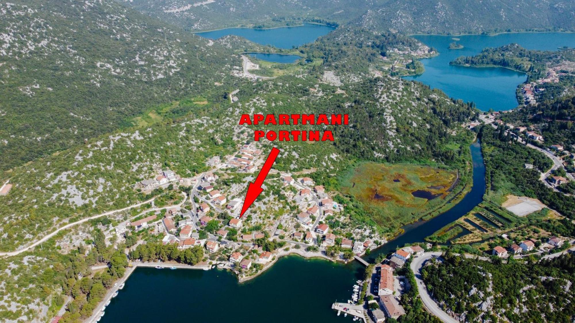 Apartmani Portina Bacina Eksteriør billede