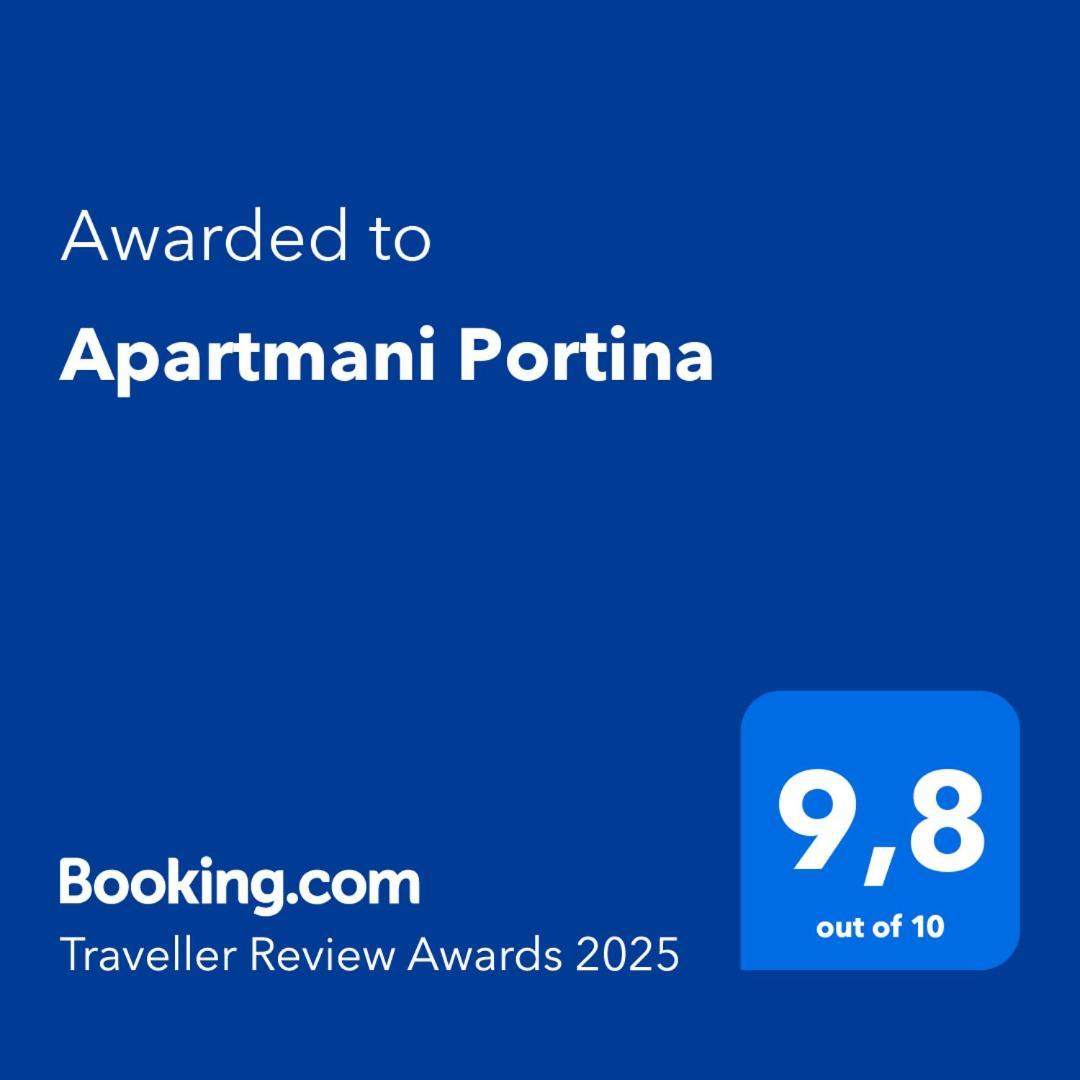 Apartmani Portina Bacina Eksteriør billede